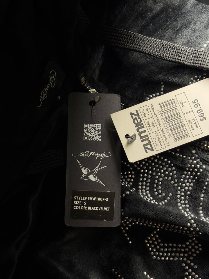 Оригинал зип худи Ed Hardy