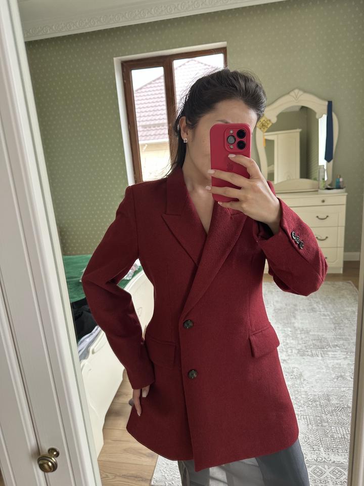 Пиджак из шерсти Mango