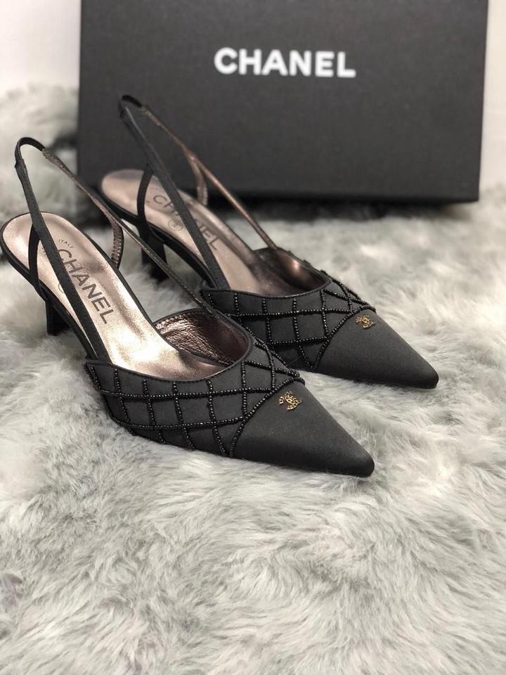 Chanel Vintage Slingbacks | Premium Luxe | Коллекционная модель.Каблуки,лодочки