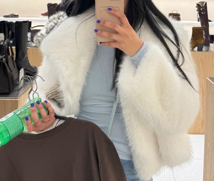 Эко Шуба белая