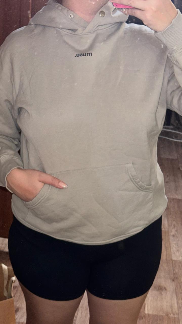 Худи серое xl