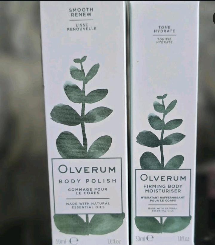 Набор Olverum Body крем и скраб