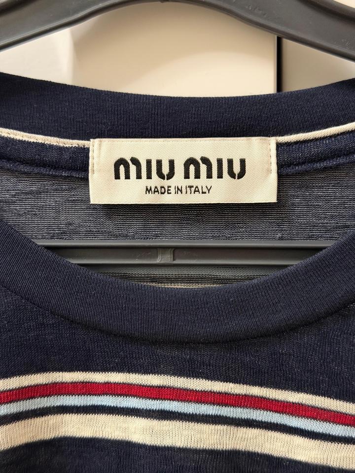 лонгслив miu miu