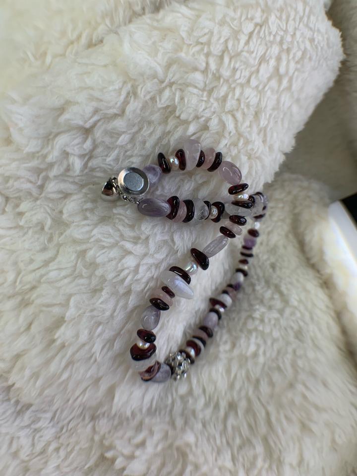 Анклет из натуральных камней