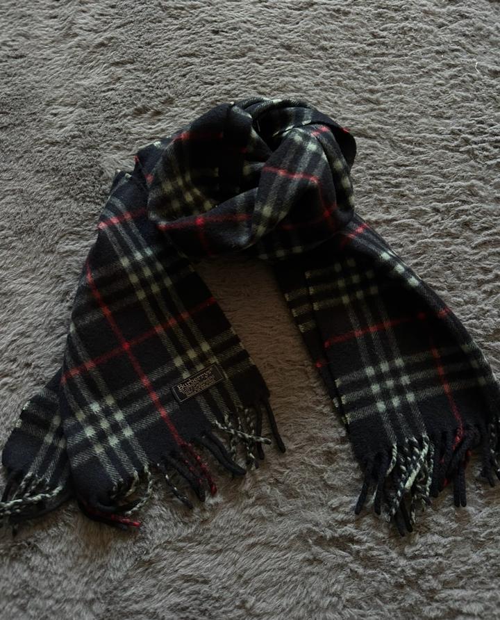 Винтажный кашемировый шарф Burberry