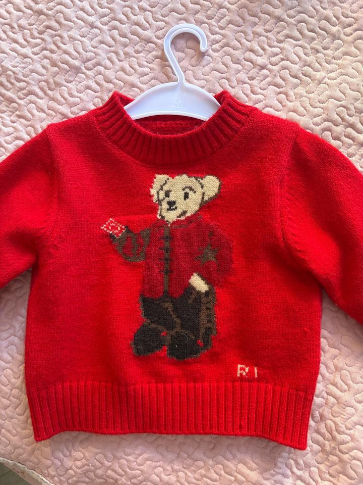 Детский свитер под RL