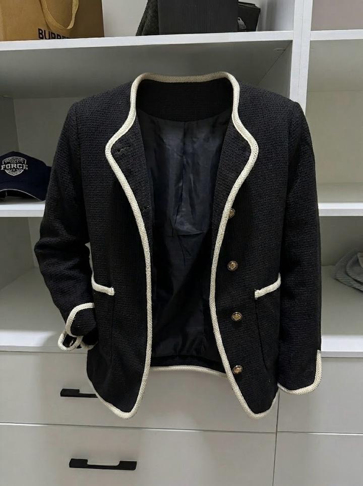 Пиджак твидовый