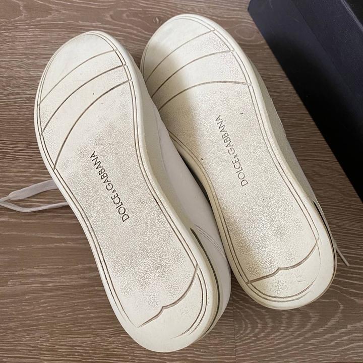 Мужские кеды Dolce & Gabbana💯оригинал. Натуральная Кожа. Размер 41В