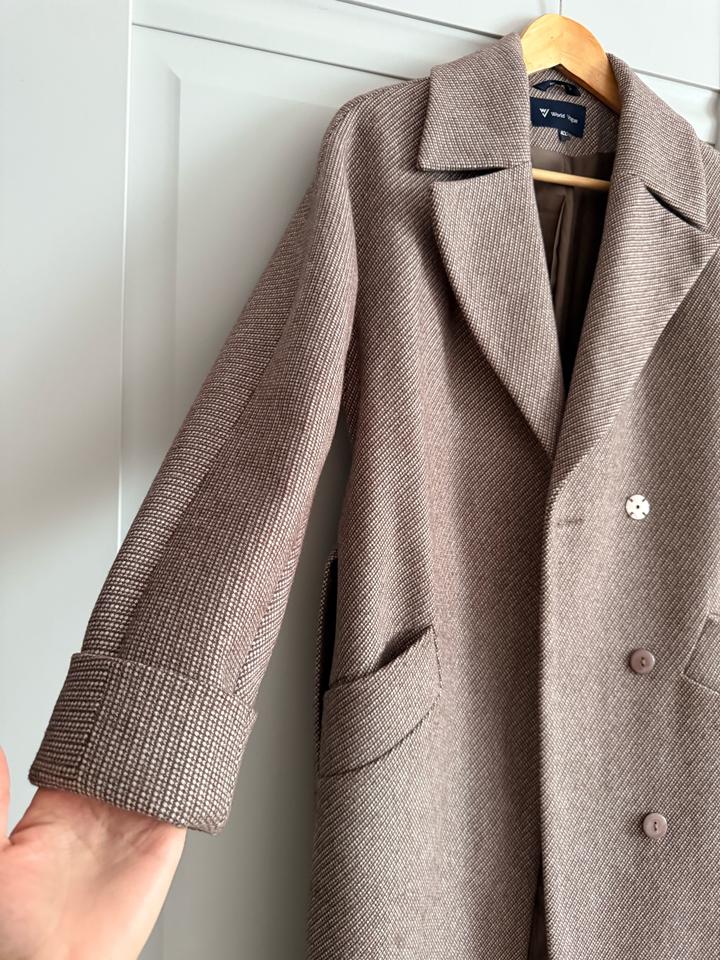 Шерстяное пальто