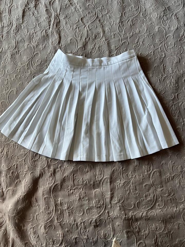 Белая мини юбка Pull&Bear
