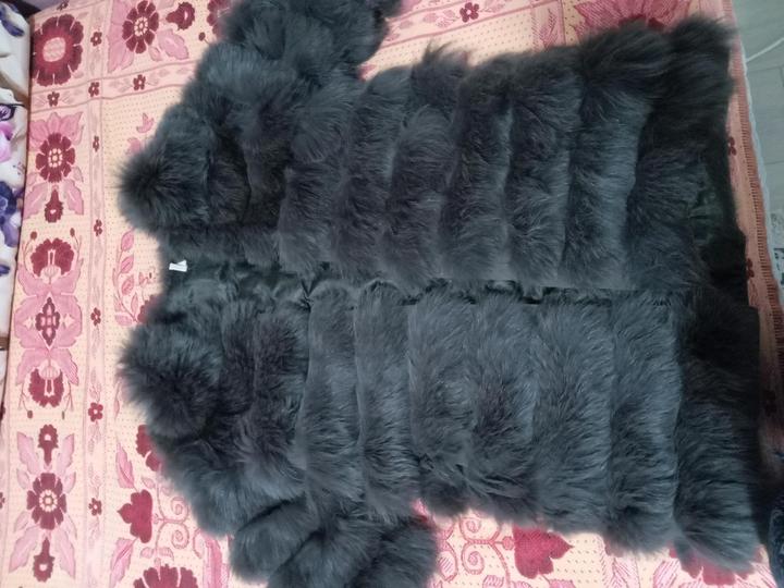 Шуба из песца