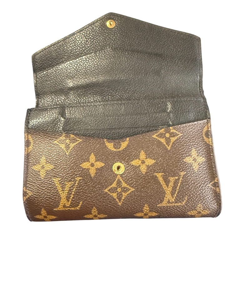 Кошелек Louis Vuitton оригинал с черной кожей