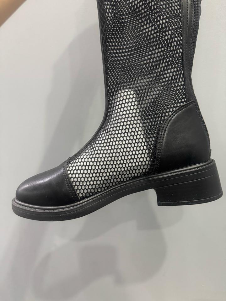 Летние сетчатые сапоги