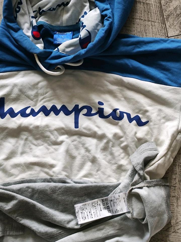 Champion худи весь в логотипах🔥