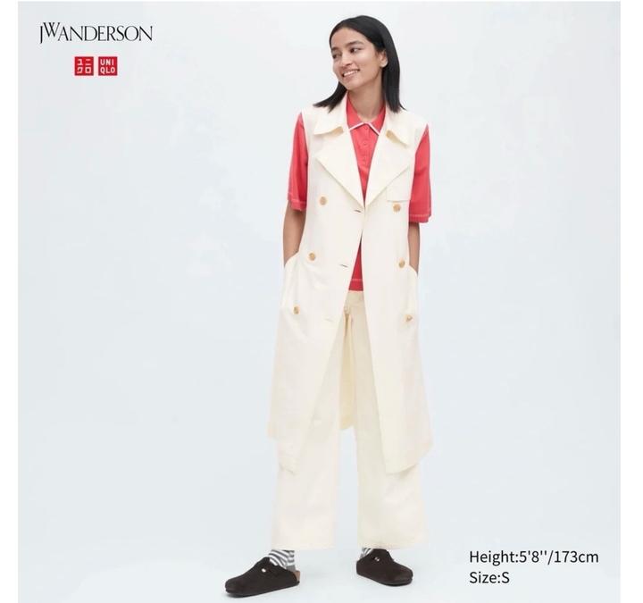 Белое платье Uniqlo ( JW Anderson коллаборация)