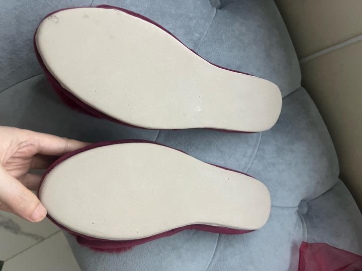 Бархатные тапочки