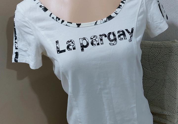 Белый топ от Японского бренда La Pargay