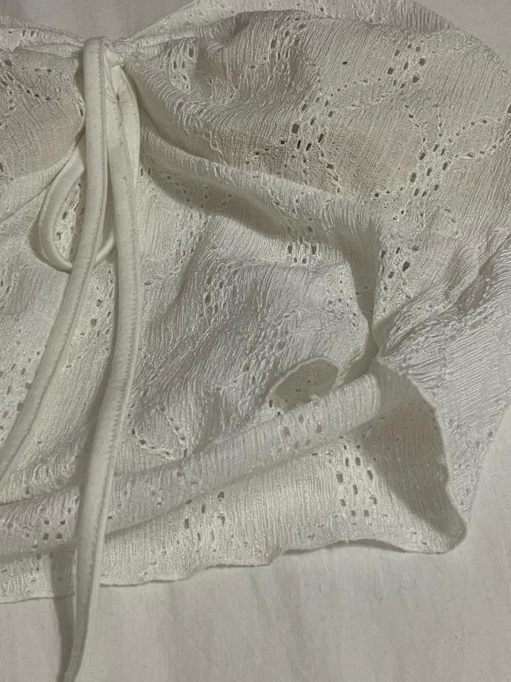 Летний топ с подкладкой в груди