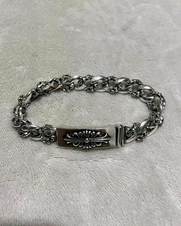 Браслет Chrome Hearts из серебра 925 пробы