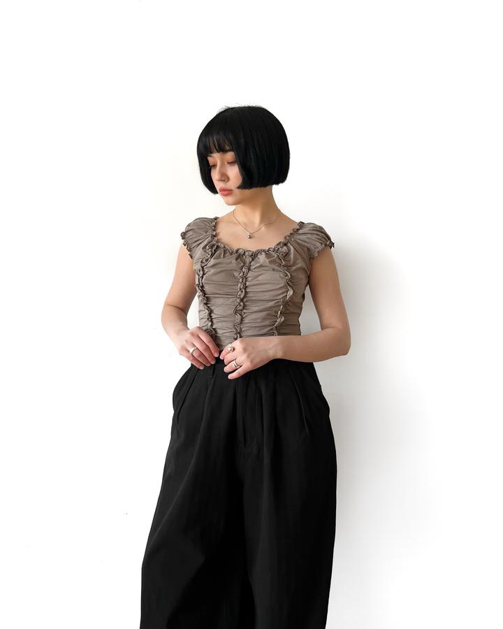 текстурная майка anna nicola