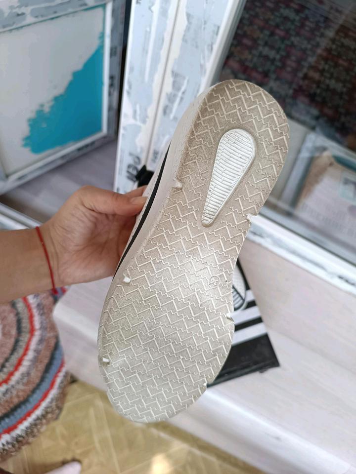 Кросовки кожаные