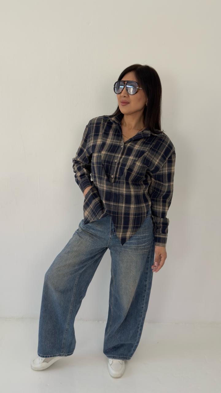 Рубашка в клетку