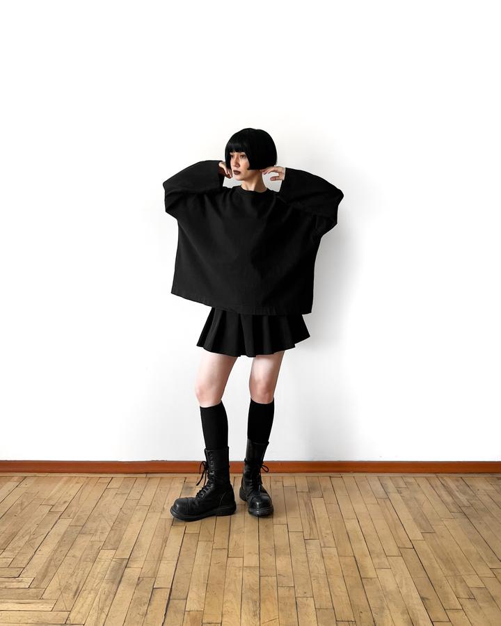 базовая черная юбка s.aix