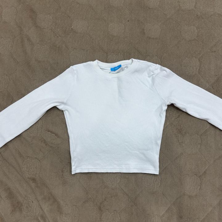 Укороченый Лонг женский белый