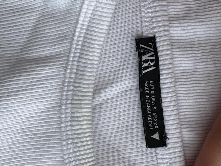 Белое платье Zara