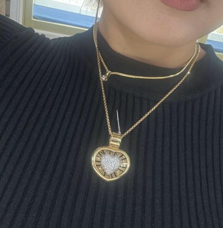 Кулон золото