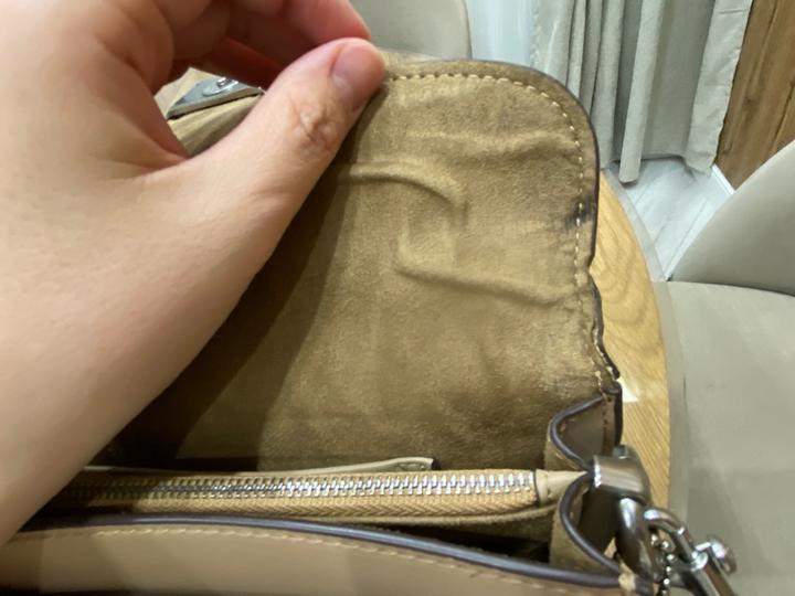 Кожаная сумка Coach