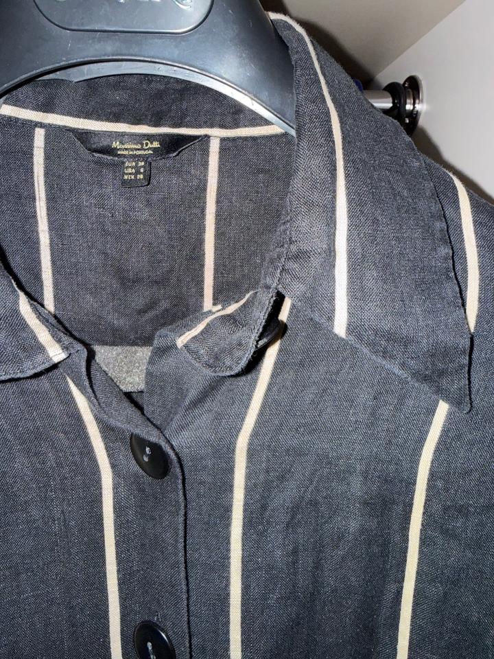 Платье из льна от Massimo dutti