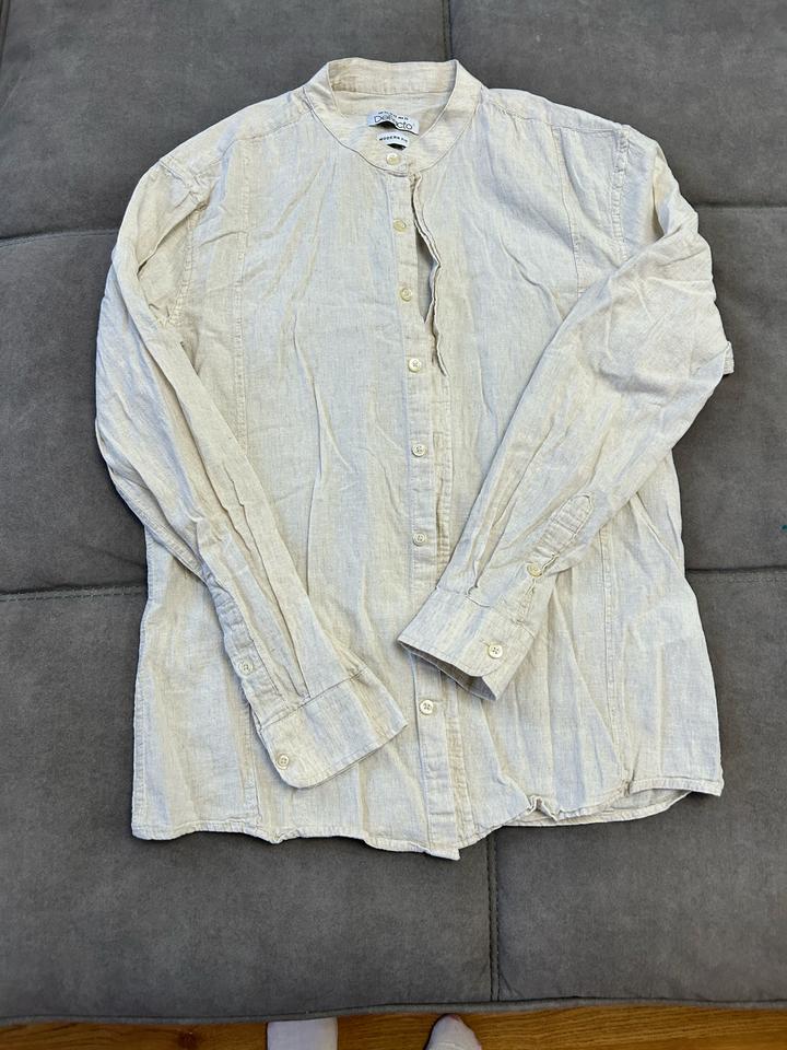 Рубашка лен, мужская