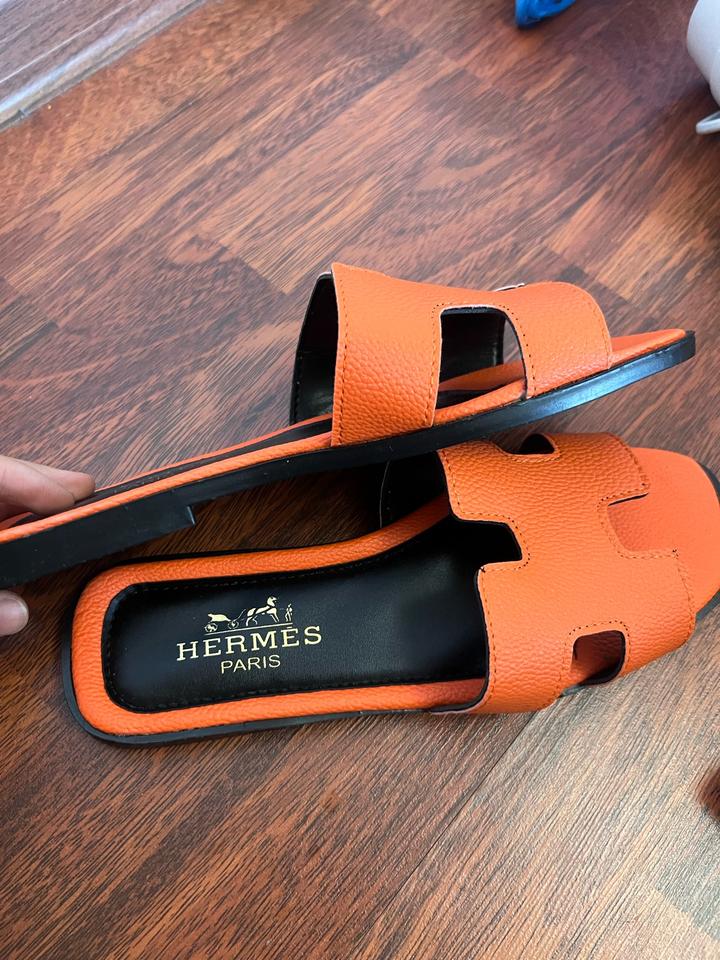 Новые тапочки Hermès