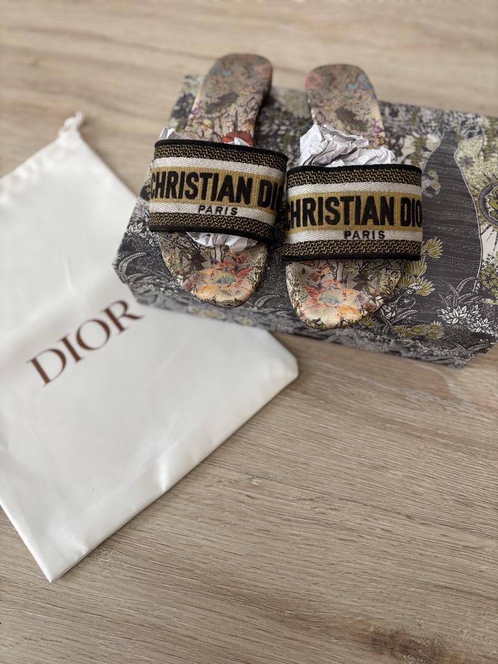 Шлепки Dior