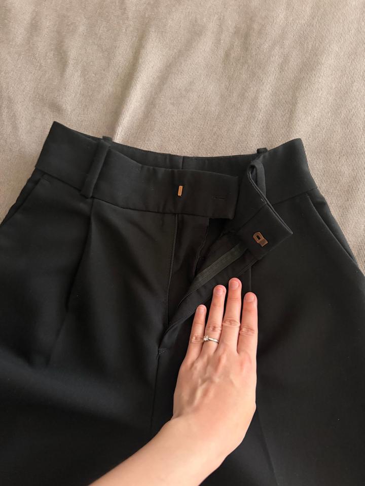 Классические черные брюки Zara