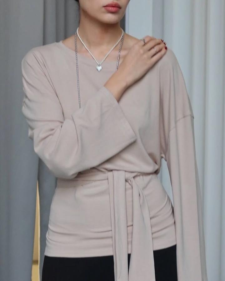 Лонгслив Vivien бежевый