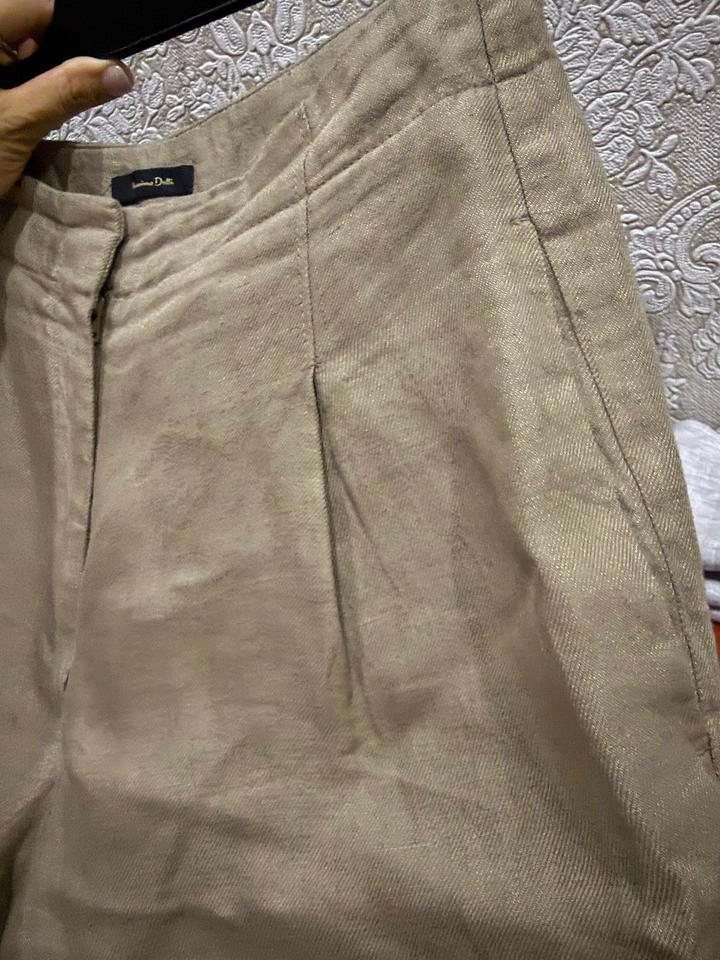 Брюки из льна от Massimo dutti