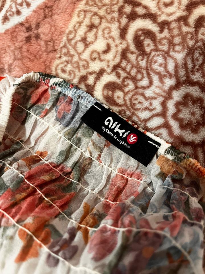 Цветочное платье