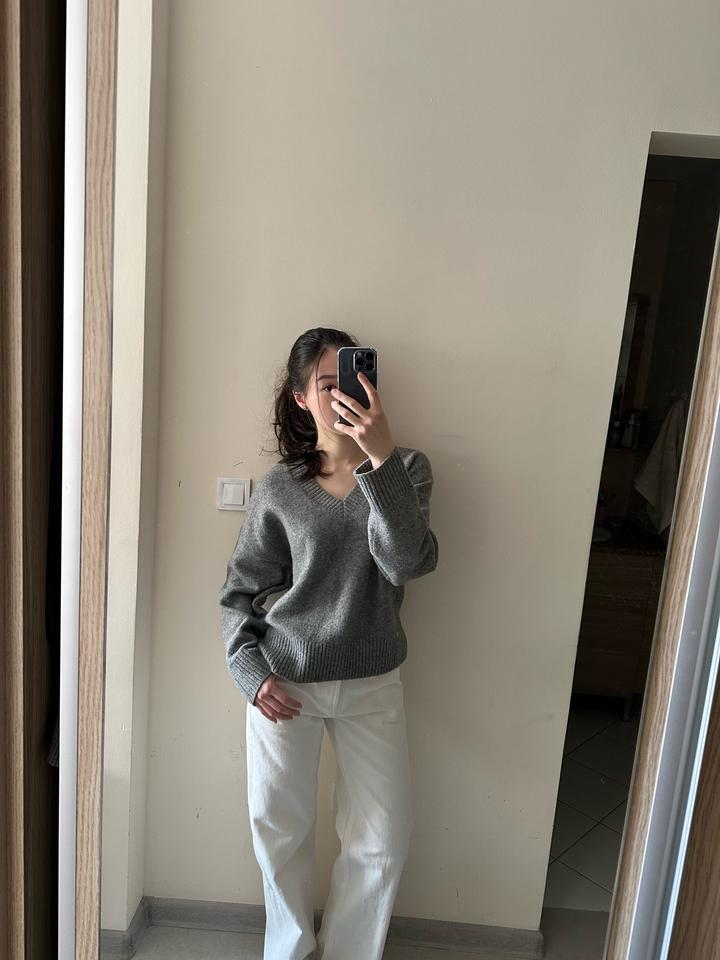 Серый свитер Zara