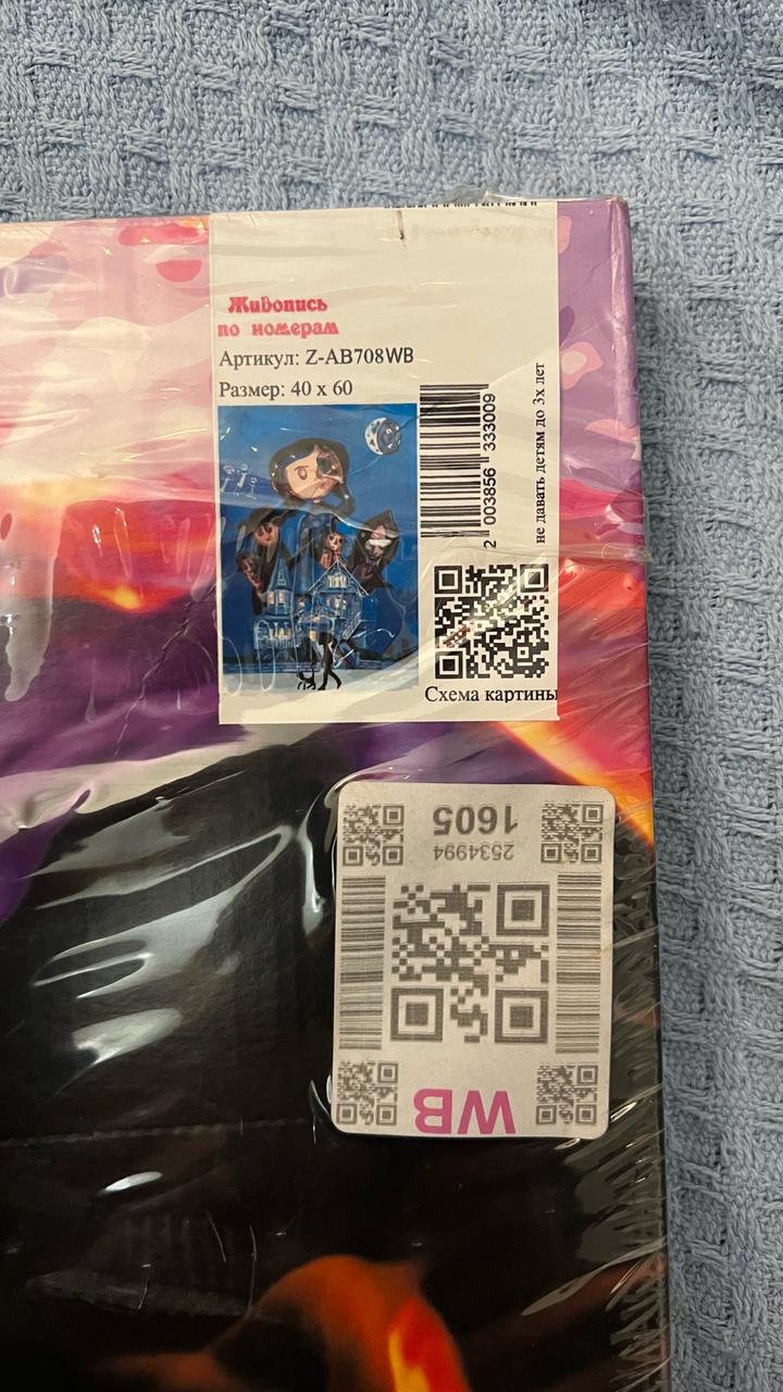 Картина по номерам