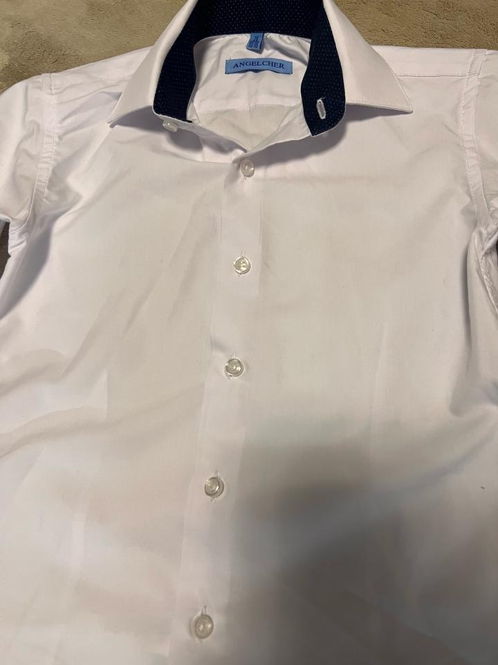Школьная рубашка с коротким рукавом Angelcher