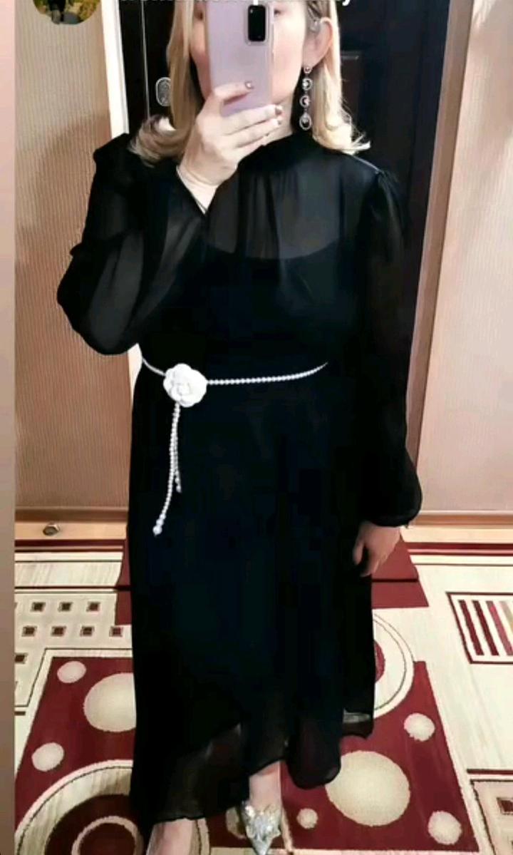 Платье из шифона