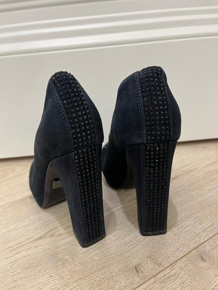 Туфли натуральная замша