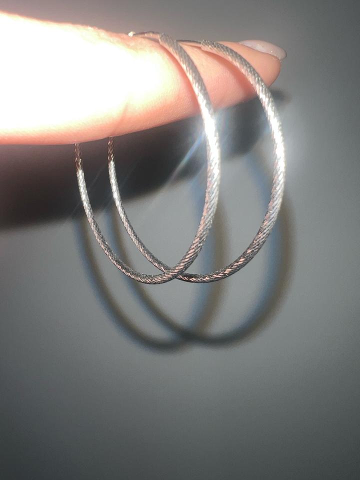 Серьги новые с алмазной гранью