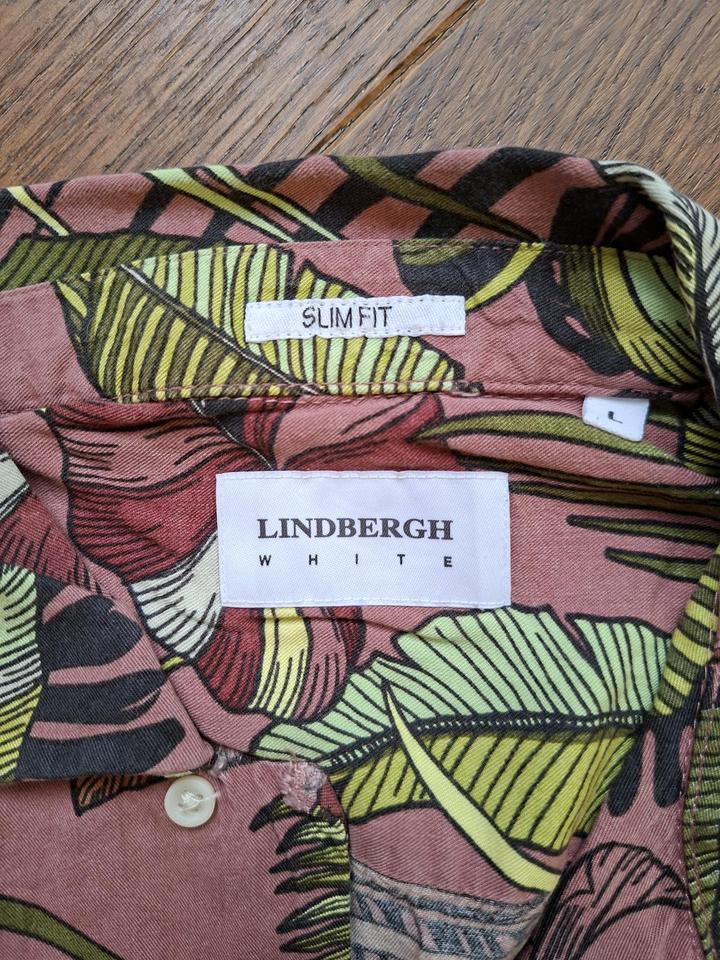 Мужская рубашка Lindbergh White, размер L