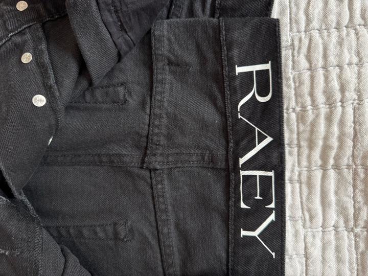 Черные джинсы Raey