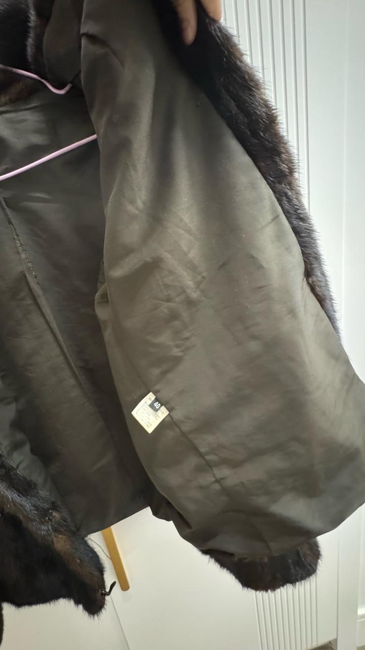 Норковая шуба .