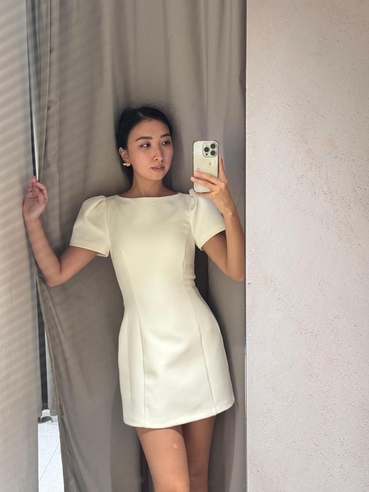 Белое платье Zara