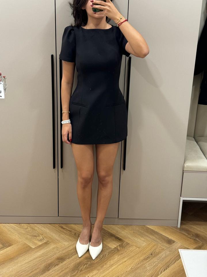Черное платье Zara
